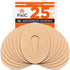 FixiC – Adhesive Patches for G6 – 25 Pack Premium Waterproof Adhesive Patches for Long Fixation! (Tan)