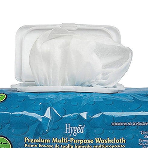 J14143 9.5" 11.5" (Pack 60) PDI Healthcare Hygea Premium Multi-Purpose Washcloth, Width, Length