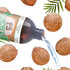 Dr. Ginger's Coconut Oil Pulling Mouthwash, All-Natural Oil Pulling & Xylitol, Fluoride-Free, Coconut Mint Flavor, 2ct