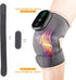MOAJAZA Cordless Knee Massager - Heated Knee Brace Wrap for Relaxation, Heat and Vibration
