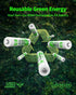 EBL AA Rechargeable Batteries - 1.2V 2500mAh High Performance Pre-Charged AA Batteries, 4 Pack