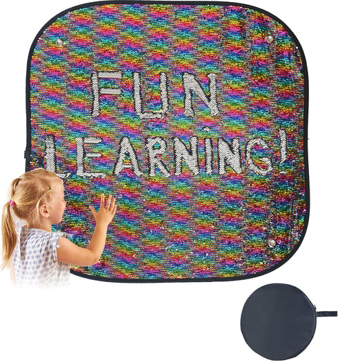 Sequins Wall Square | Sequin Wall | Sensory Wall Sequin Flip Fabric