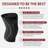Rymora Knee Support Brace Compression Sleeves for Men and Women for Ligament Injury, Joint Pain Relief, Running