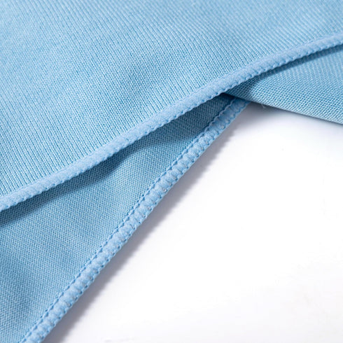 KLNYOO Microfiber Glass Cleaning Cloths, 8 Pack, Lint Free, Streak Free, 16x16 Inch, Blue