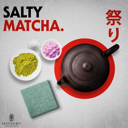 Matsuri Soap Bar | 5 oz | 3 Pack | Natural Ingredients, Moisturizing & Exfoliating, No Harmful Additives
