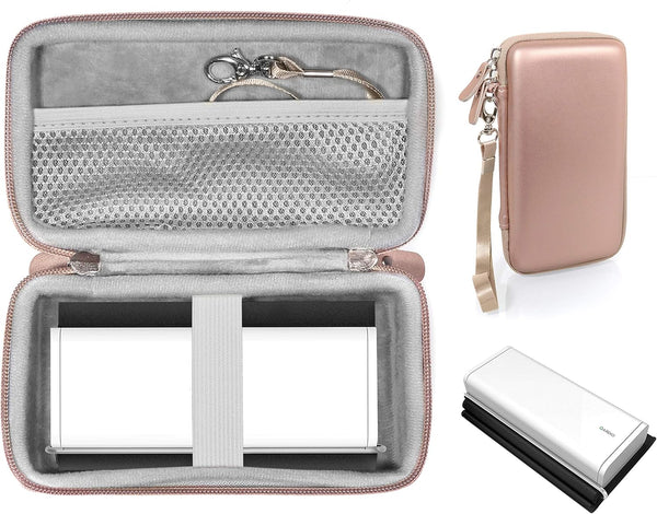 Blood Pressure Monitor Case - Compatible with QardioArm, Compact Lightweight with Mesh Pocket and Detachable Wrist Strap