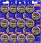 Murata CR2450 Battery DL2450 ECR2450 3V Lithium Coin Cell (20 Batteries)