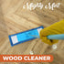 Mighty Mint Wood Cleaner and Conditioner, Non-Toxic Spray Cleans and Renews Wood, Natural Peppermint Scent, 16oz