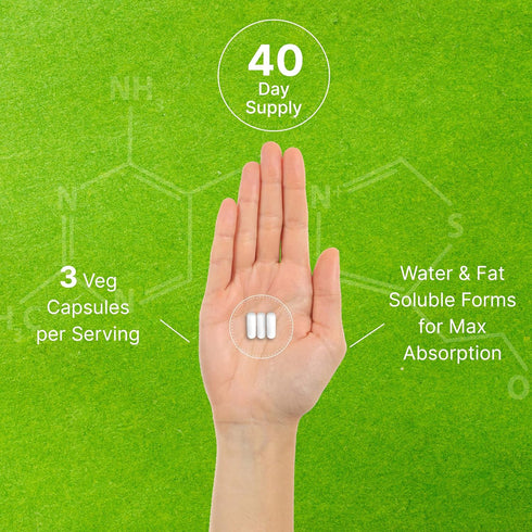 DEAL SUPPLEMENT R Alpha Lipoic Acid 600mg & Benfotiamine 300mg, 120 Veggie Capsules - Antioxidant Energy Support