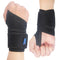 2Pack Professional Wrist Support Brace - Adjustable Reversible Strap for Sports, Pain Relief, Right & Left (Black)