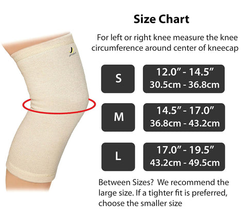 True Copper Compression Knee Sleeve, Lightweight Brace for Everyday Knee Support, Medium