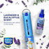 Fresh Step Roll N' Refresh Lint Roller with Air/Fabric Freshener Spray, 75 Sheets, Pet Hair Tool
