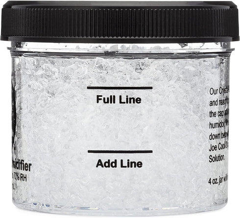 Crystal Gel Humidifier for Cigar Humidors, 4oz Jar