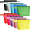 10 Pieces Canvas Makeup Bags Bulk - Travel Cosmetic Pouches, Multi-Purpose Blank Toiletry Bags in 10 Colors