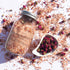Pink Himalayan Bath Salt with Rose Petals, 100% Natural Aromatherapy, Ylang Ylang Grapefruit Essential Oil Bath Salts