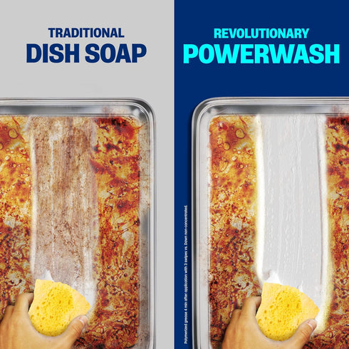 Dawn Powerwash Lemon Dish Spray, 43 Fl Oz Liquid Dish Soap, 2 Refills