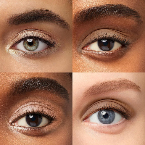 Julep Eyeshadow Stick Duo 101 – Crème-to-Powder Waterproof, Long-Lasting, Crease-Proof, Sand Shimmer & Smoky Tawny Matte