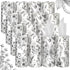 Zonon 16 Pcs Vintage Floral Round Tissues Box Car Holder with Facial Tissue