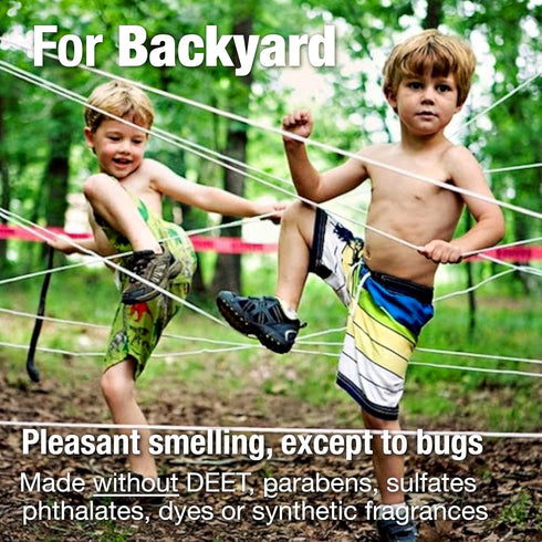 Kids Herbal Armor Insect Repellent, DEET-Free Pump Spray, 4oz, Plant-Based & All-Natural