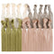 Kenz Laurenz No Crease Hair Ties - Ouchless Ribbon Elastics Ponytail Holders (20 Blonde Ombre)