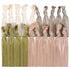 Kenz Laurenz No Crease Hair Ties - Ouchless Ribbon Elastics Ponytail Holders (20 Blonde Ombre)