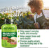 NATURELO Mushroom Supplement for Brain & Immune Health with Lion’s Mane, Reishi, Turkey Tail - 90 Vegan Capsules