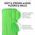 Reusable Floor Mop Pads, Swiffer Wet Jet Compatible Refills, 2 Pack, 12-inch Microfiber, Eco-Friendly