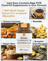 Turmeric & Boswellia Complex 180 Capsules with Ginger Root, Joint Support Supplement Produced in the USA