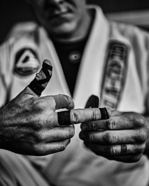 Bighorn Athletics Premium Finger Tape, 4 Rolls for Injury Protection and Joint Stability