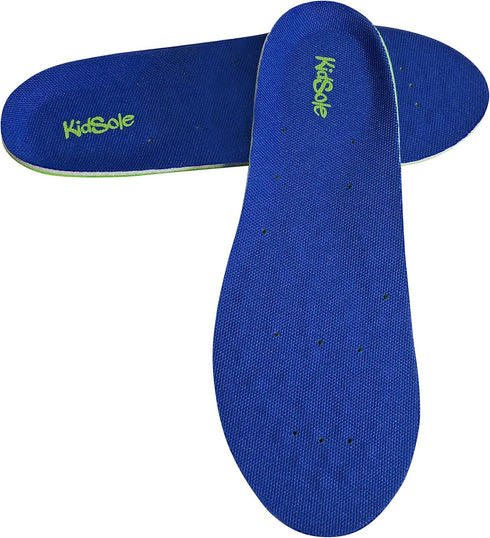 KidSole Memory Foam Sport Plus, Children's Athletic Memory Foam Replacement Insole for Comfort, Toddler Size 11-2.5