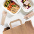 MATANA 200 Pack Natural Disposable Wooden Cutlery Set, 50 Forks, 50 Knives, 50 Spoons, Biodegradable Bamboo