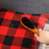 Patelai 2 Pieces 3 in 1 Lint Cloth Brush, Double Sided Garment Brush, Beech Wood Handle, Random Color