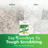 Hygea Natural Tough Action Tile & Grout Cleaner - Deep Cleans Dirt & Scum, Conditions & Enhances Stone Color