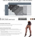 Truform Women's Shaping Tights, 8-15 mmHg, 20 Denier, Black, Queen Plus Compression Pantyhose