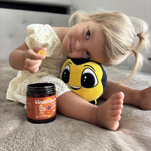 Gummies 643+ Immune KINDNATURE Manuka Honey Medical Grade MGO - New Zealand Manuka Honey with Zinc, Vitamin C