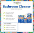 2-Pack TrulyFree Bathroom Cleaner, Cleaning Spray for Toilet, Sink, Tub, Shower, Includes 16-oz Spray Bottle