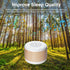 Monerr 24 8 Setting 3.93) Solid Wood White Noise Sound Machine for Baby Adults Kids Sleep Sound Machine with Soothing