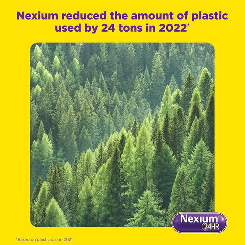 Nexium 24HR Acid Reducer, Heartburn Relief Capsules, 42 Count for All-Day and All-Night Protection