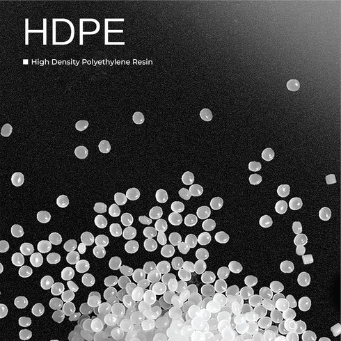 4 Gallon High Density Polyethylene (HDPE) Trash Bags, Extra Thick, 60 Count, No Leaking, White
