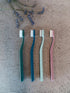 Jordan Green Clean Manual Toothbrush - Soft Bristles, Sustainable Scandinavian Design, Mixed Colors, 4 Units