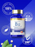 Carlyle Vitamin B-12, 2000mcg, 240 Fast Dissolve Tablets, Methylcobalamin, Natural Berry Flavor, Vegetarian, Non-GMO &