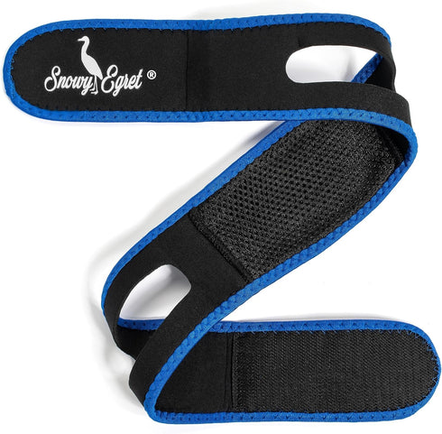 Anti Snoring Chin Strap - Comfortable Neoprene Adjustable Jaw Strap for Better Sleep, Snoring Solution for Men and Women