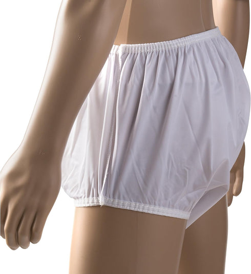 DMI Waterproof Incontinence Underwear, Pull On, Large 38-44 Inches, White