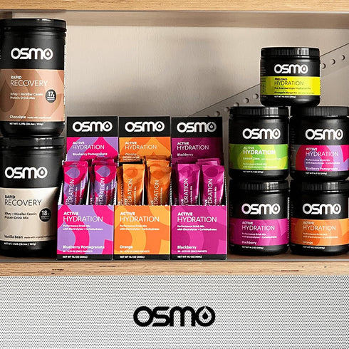 Osmo Nutrition Rapid Recovery Mix | Whey Isolate & Micellar Casein Powdered Drink | Vanilla | 14 Servings | All Natural
