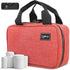 Kaddy Secure Pill Organizer Box, Storage for Medicine or Supplements, TSA Approved Lock (Red)