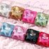 MIZHSE 8 Colors Holographic Gel Nail Polish Set - Laser Iridescent Chrome Rainbow Shimmer Glitter for Nail Art Salon