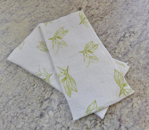 Full Circle Clean Again Super Absorbent Cleaning Cloths, Tree Buds, 2 Pack