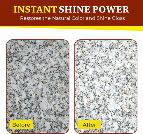 Surface,18oz.Can Countertop, Pack 2 Rock Doctor Granite Polish Spray and Polish Tile, Marble, Kitchen and Natural Stone