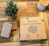 eplanita Natural Plant Based Scrub Sponges, 12 Pack Non-Scratch Biodegradable Eco Scourers for Kitchen and Bathroom