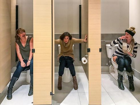 Subtle Bowl Toilet Odor Tamers - Stop Poop Smell in Shared or Public Bathroom, Travel 20 Sheets